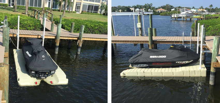 Nueva plataforma flotante para cada modelo de moto de agua