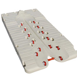 boat lift floating hauling system