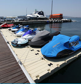 floating platform for jet ski